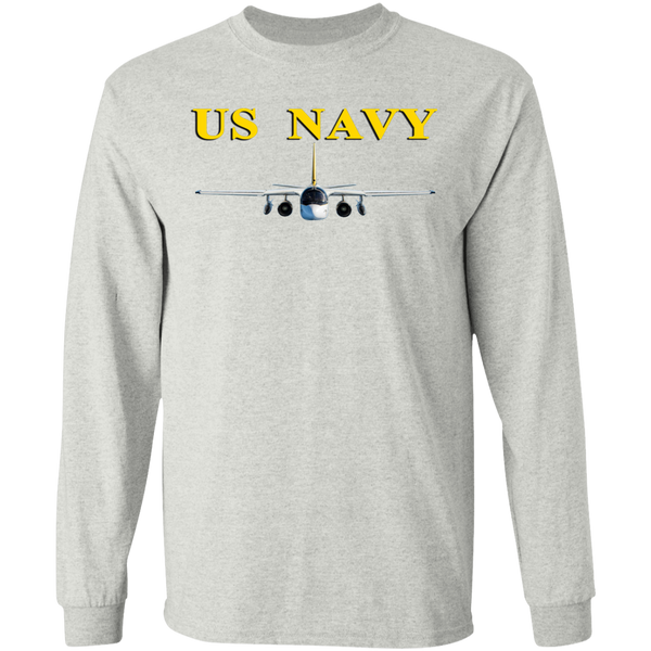 US Navy S-3 4 LS Ultra Cotton T-Shirt