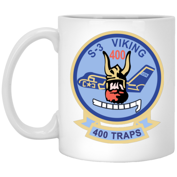 S-3 Viking 6 White Mug - 11oz