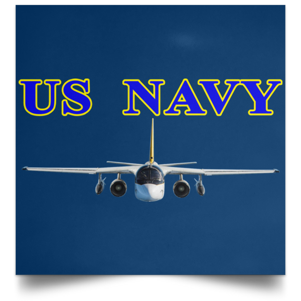 US Navy S-3 2 Poster - Square