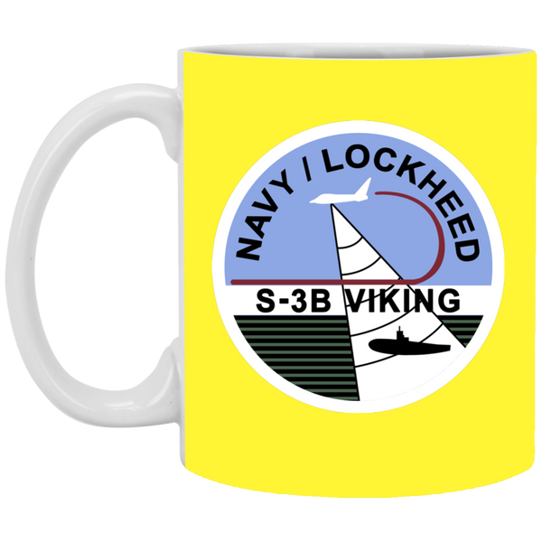 S-3 Viking 7 White Mug - 11oz