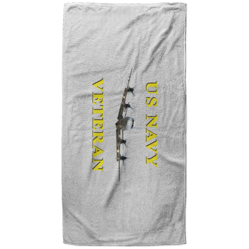 Navy Vet 2 Beach Towel - 37x74