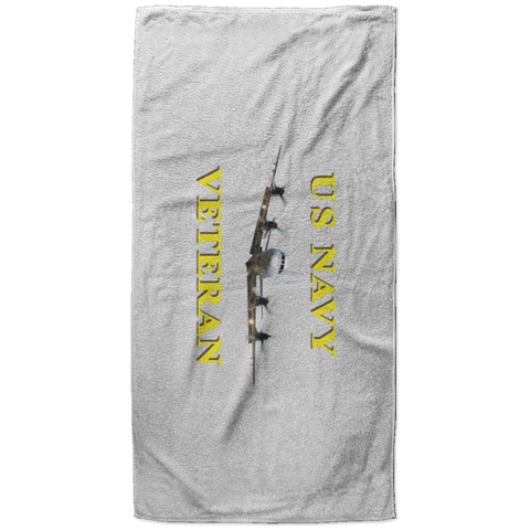 Navy Vet 2 Beach Towel - 37x74