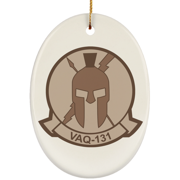 VAQ 131 6 Ornament - Oval