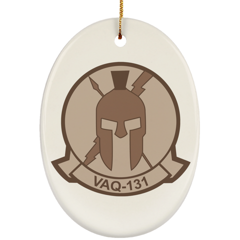 VAQ 131 6 Ornament - Oval