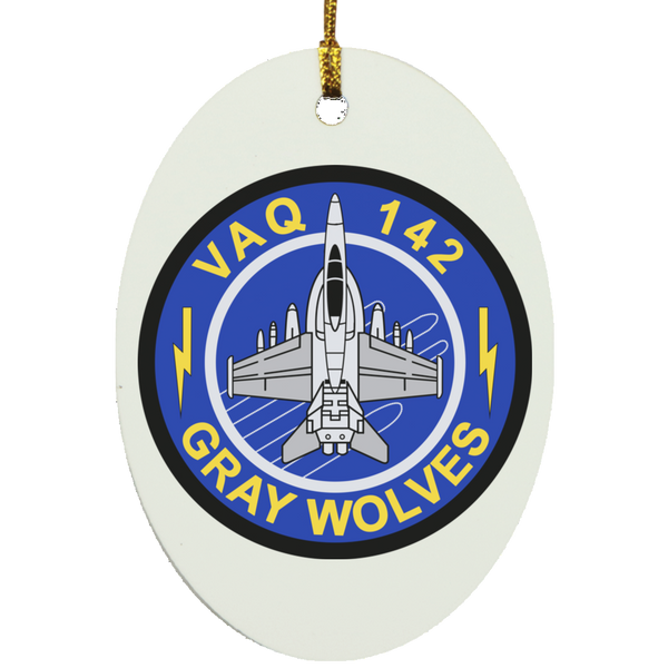 VAQ 142 5 Ornament Ceramic - Oval