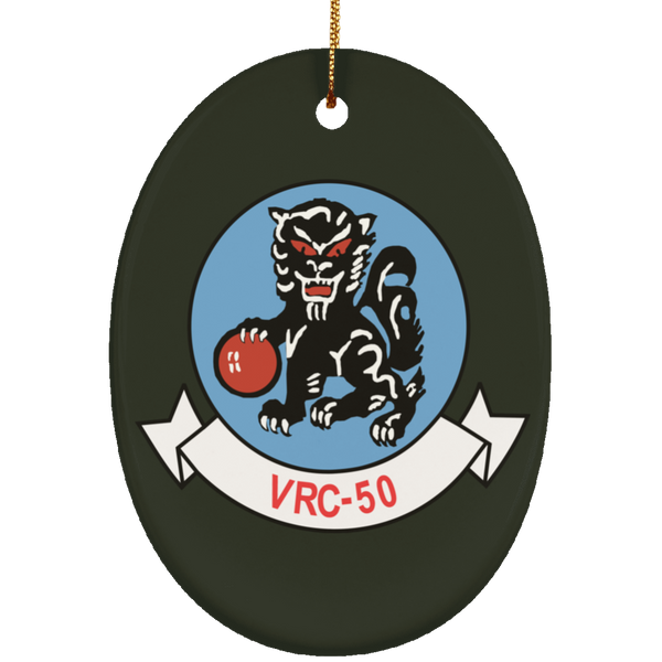 VRC 50 2 Ornament Ceramic - Oval