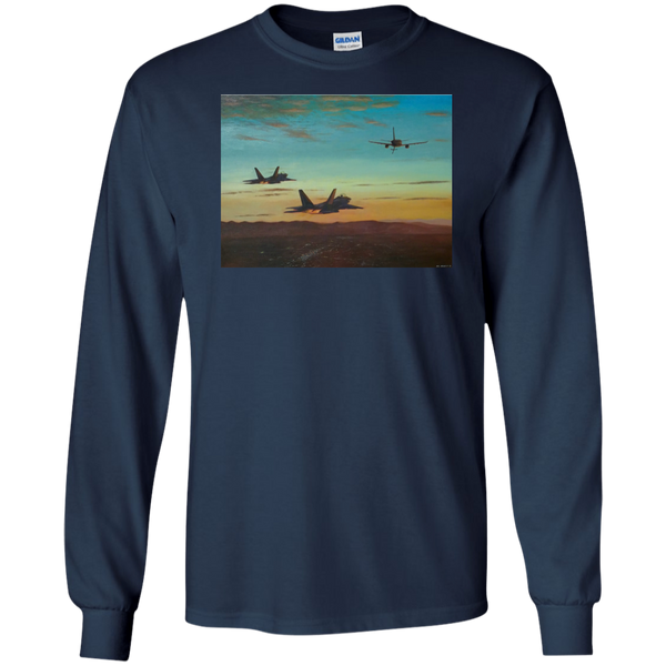 Time To Refuel LS Cotton Ultra T-Shirt