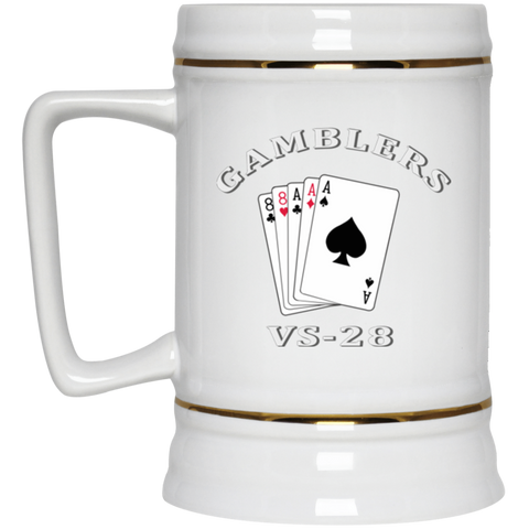 VS 28 5 Beer Stein - 22oz