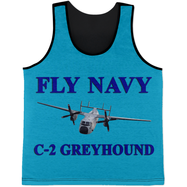 Fly Navy C-2 1 Tank Top - All Over Print