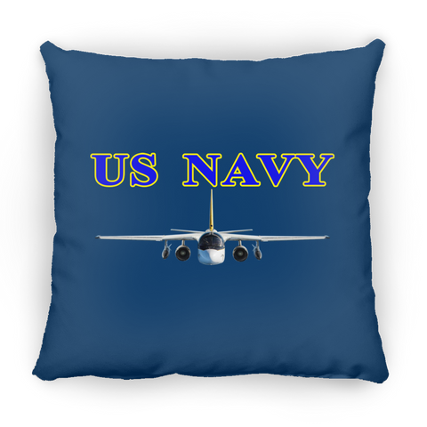 US Navy S-3 2 Pillow - Square - 14x14