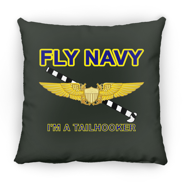 Fly Navy Tailhooker 3 Pillow - Square - 14x14