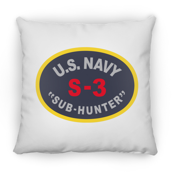 S-3 Sub Hunter Pillow - Square - 16x16