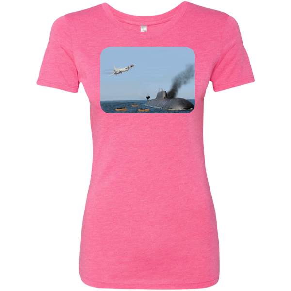 Abandon Ship Ladies' Triblend T-Shirt