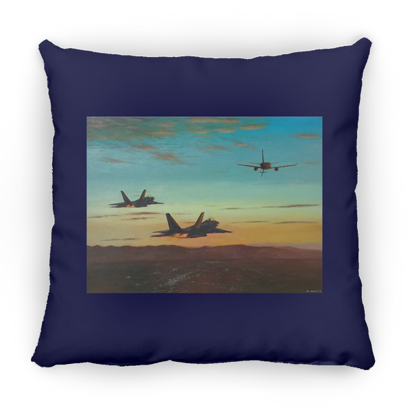 Time To Refuel Pillow - Square - 18x18