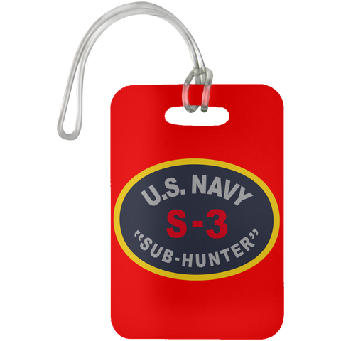S-3 Sub Hunter Luggage Bag Tag