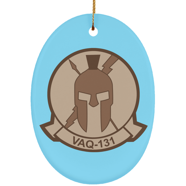 VAQ 131 6 Ornament - Oval