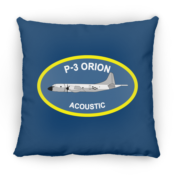 P-3 Orion 4 Acoustic Pillow - Square - 14x14