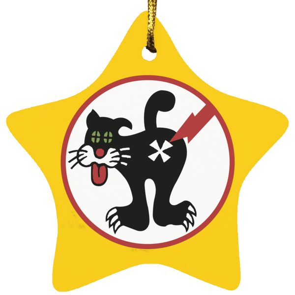 Duty Cat 1 Ornament - Star