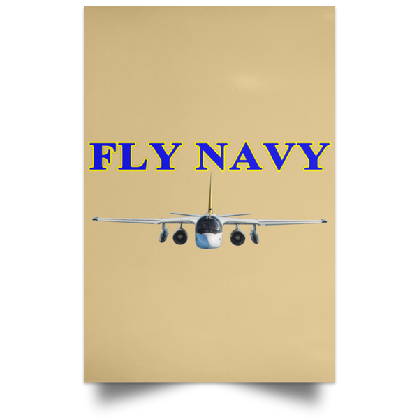 Fly Navy S-3 2 Poster - Portrait