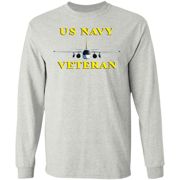 Navy Vet 3 LS Ultra Cotton T-Shirt