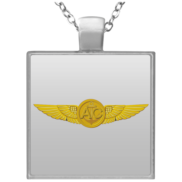 Aircrew 1 Necklace - Square
