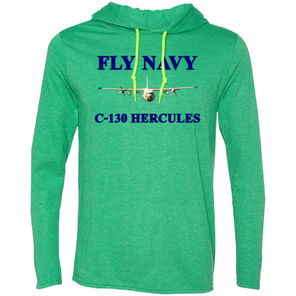 Fly Navy C-130 1 LS T-Shirt Hoodie