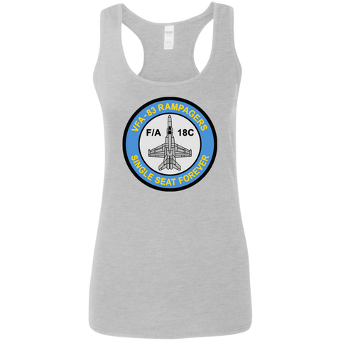 VFA 83 3 Ladies' Softstyle Racerback Tank