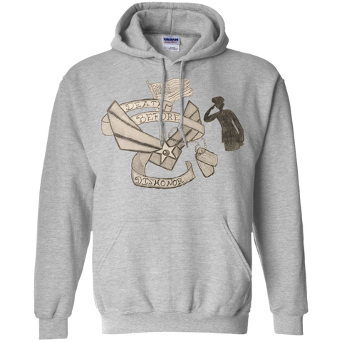 Death Before Dishonor Pullover Hoodie