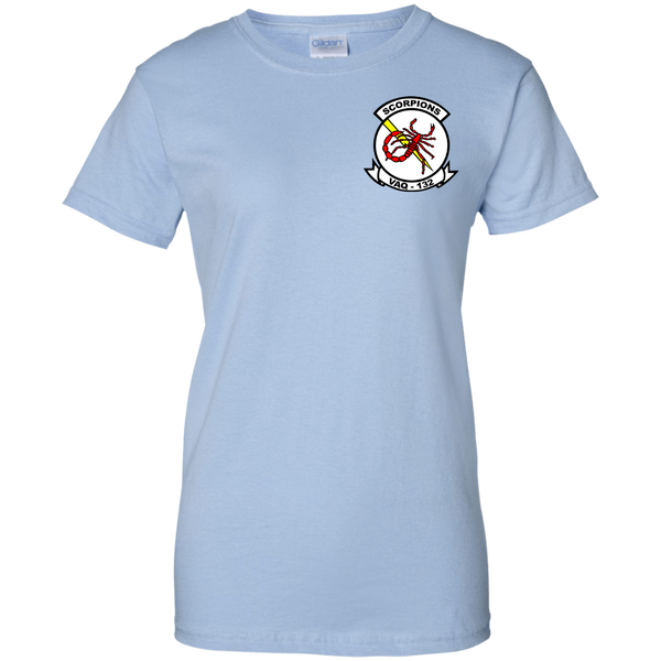 VAQ 132 4 Ladies Custom Cotton T-Shirt