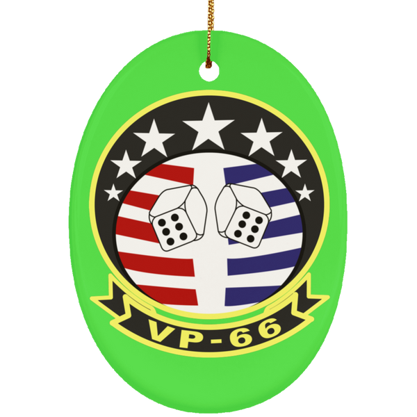 VP 66 4 Ornament Ceramic - Oval