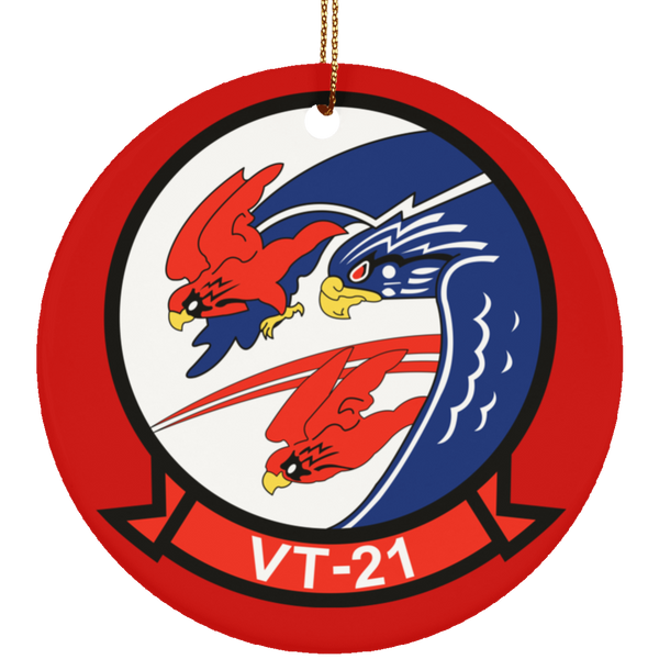 VT 21 3 Ornament Ceramic - Circle