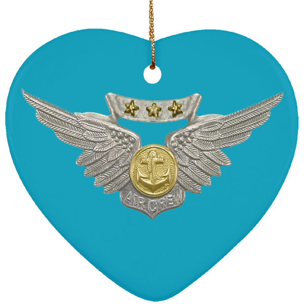 Combat Air 1 Ornament - Heart