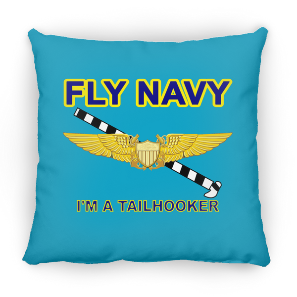 Fly Navy Tailhooker 3 Pillow - Square - 14x14