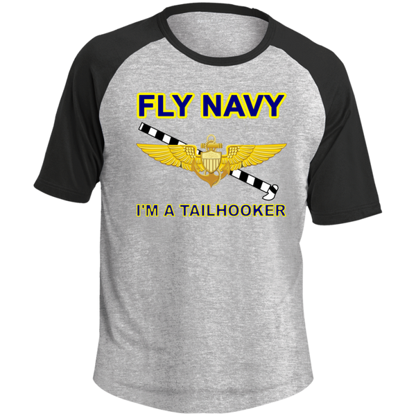 Fly Navy Tailhooker SS Colorblock Raglan Jersey