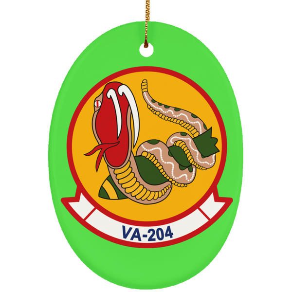 VA 204 1 Ornament - Oval