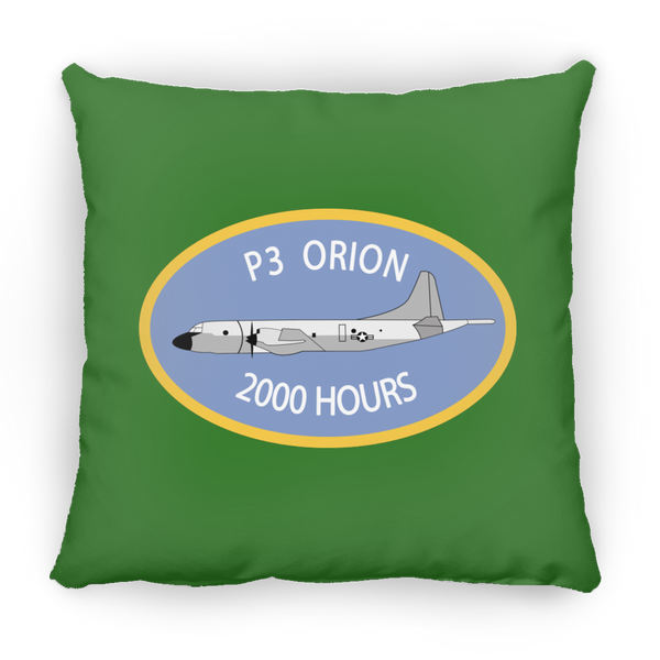 P-3 Orion 9 2000 Pillow - Square - 18x18