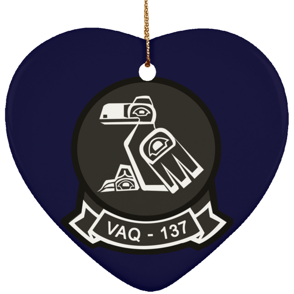 VAQ 137 4 Ornament Ceramic - Heart