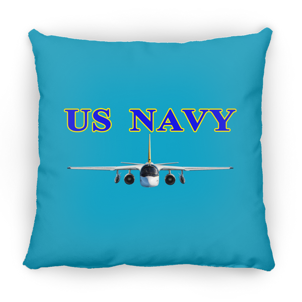 US Navy S-3 2 Pillow - Square - 14x14