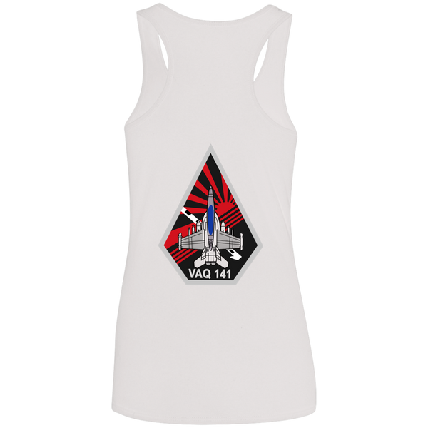 VAQ 141 7c Ladies' Softstyle Racerback Tank