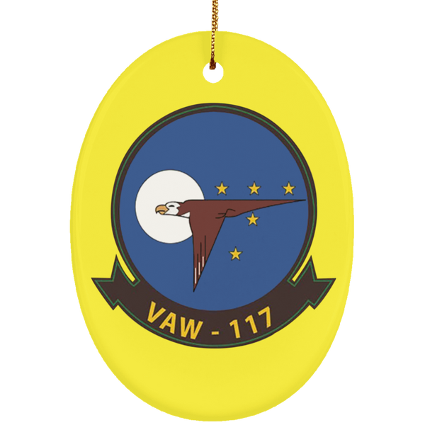 VAW 117 1 Ornament Ceramic - Oval