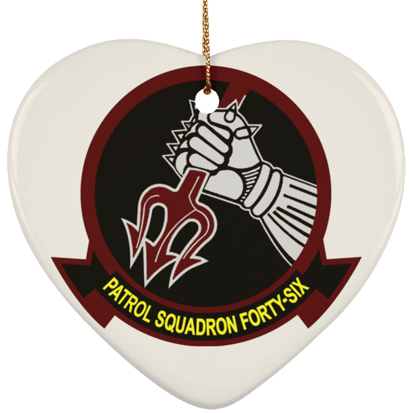 VP 46 4 Ornament Ceramic - Heart