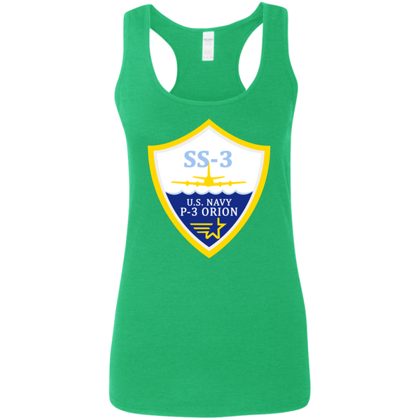 P-3 Orion 3 SS-3 Ladies' Softstyle Racerback Tank