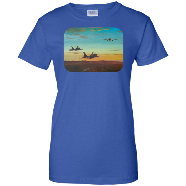 Time To Refuel 2 Ladies' Cotton T-Shirt