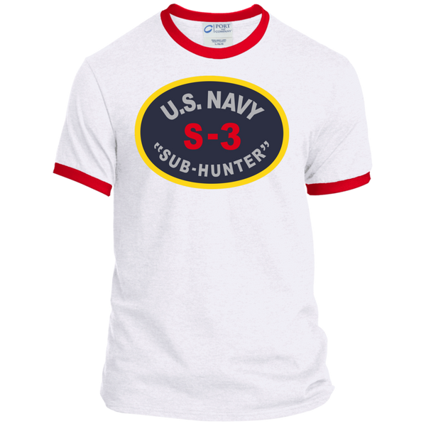 S-3 Sub Hunter Personalized Ringer Tee