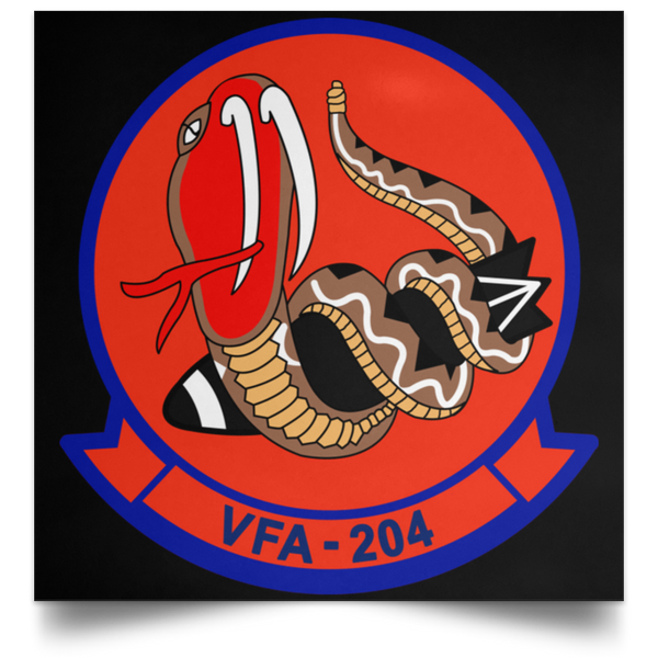 VFA 204 2 Poster - Square