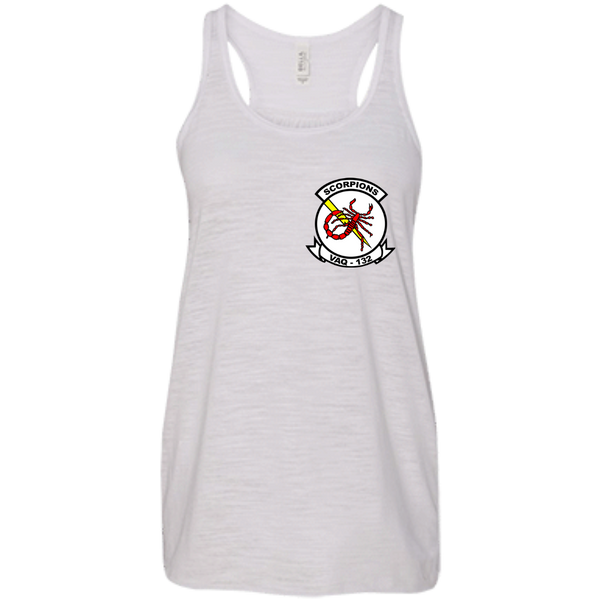 VAQ 132 4 Flowy Racerback Tank