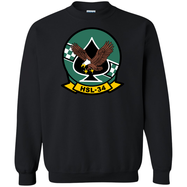 HSL 34 1 Crewneck Pullover Sweatshirt