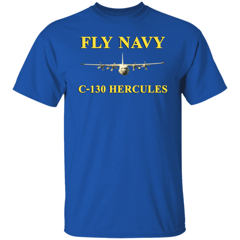 Fly Navy C-130 3 Custom Ultra Cotton T-Shirt