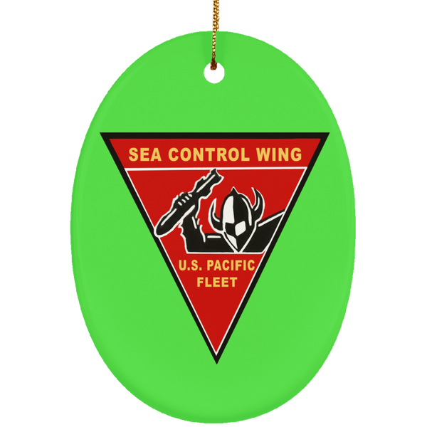 Sea Con Pac Ornament - Oval