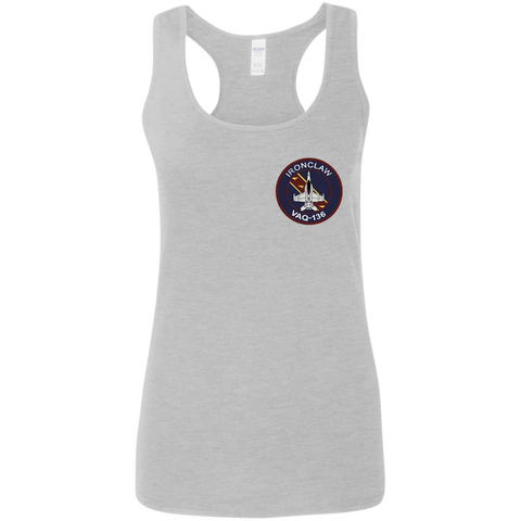 VAQ 136 5c Ladies' Softstyle Racerback Tank